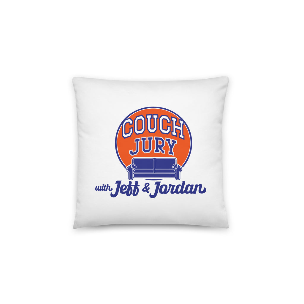 Couch Jury Standard Pillow official Jeff and Jordan merch