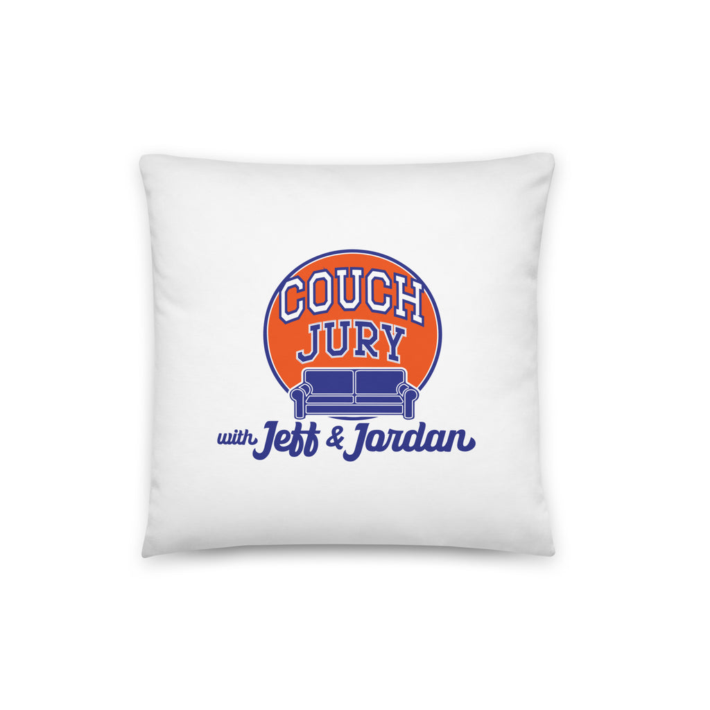 Couch Jury Standard Pillow official Jeff and Jordan merch
