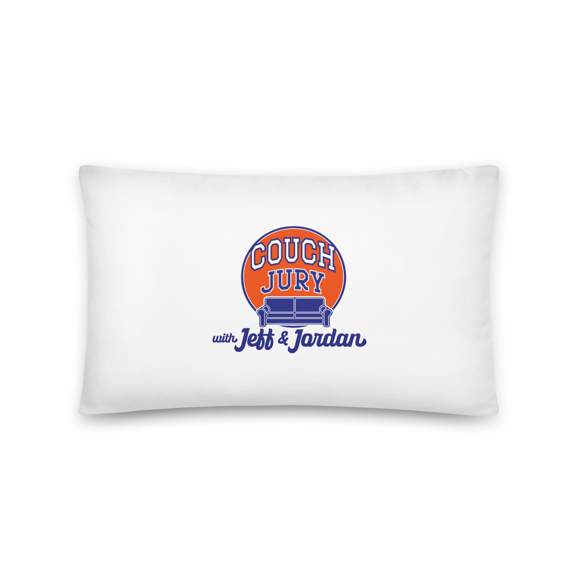 Couch Jury Standard Pillow official Jeff and Jordan merch