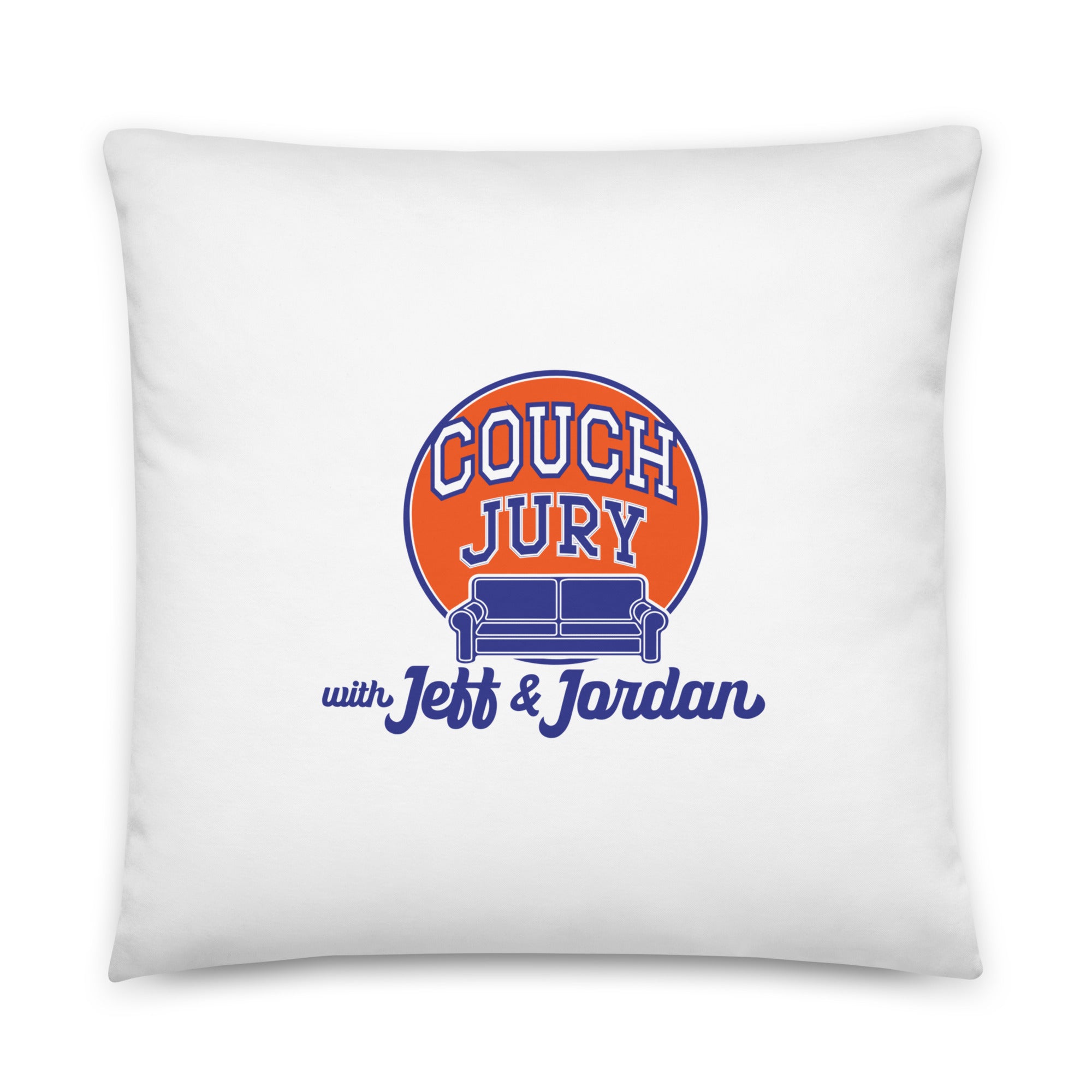 Couch Jury Standard Pillow official Jeff and Jordan merch