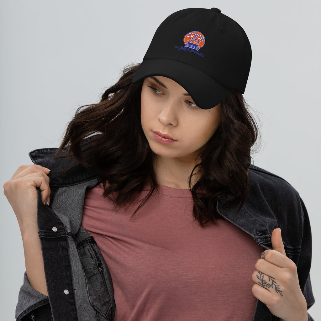 Couch Jury Dad Hat official Jeff and Jordan merch
