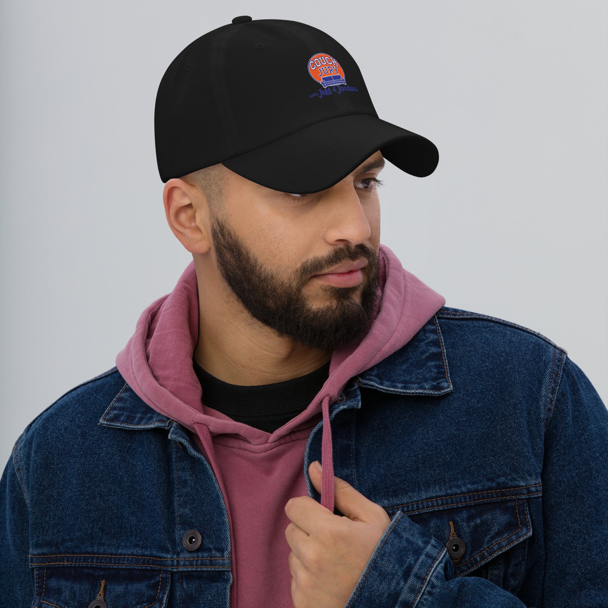 Couch Jury Dad Hat official Jeff and Jordan merch