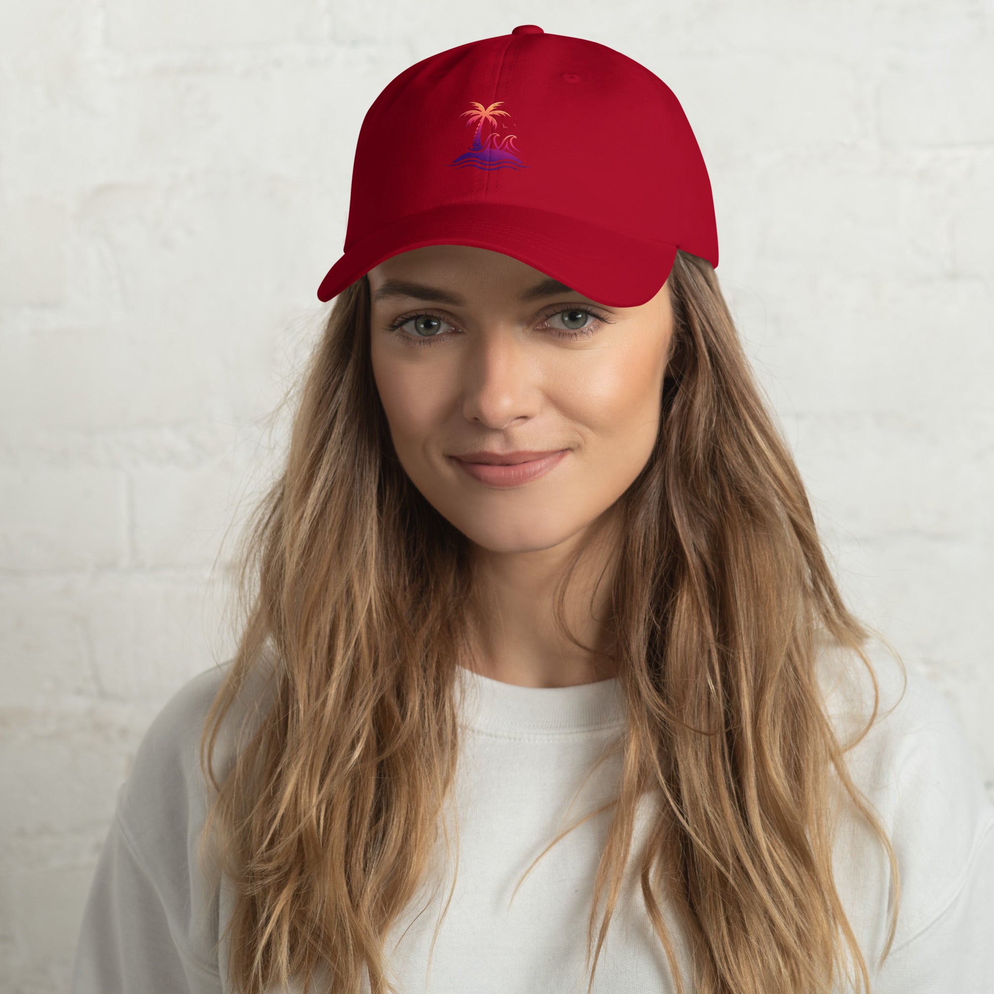 Togethermess gradient logo dad hat official Jeff and Jordan merch