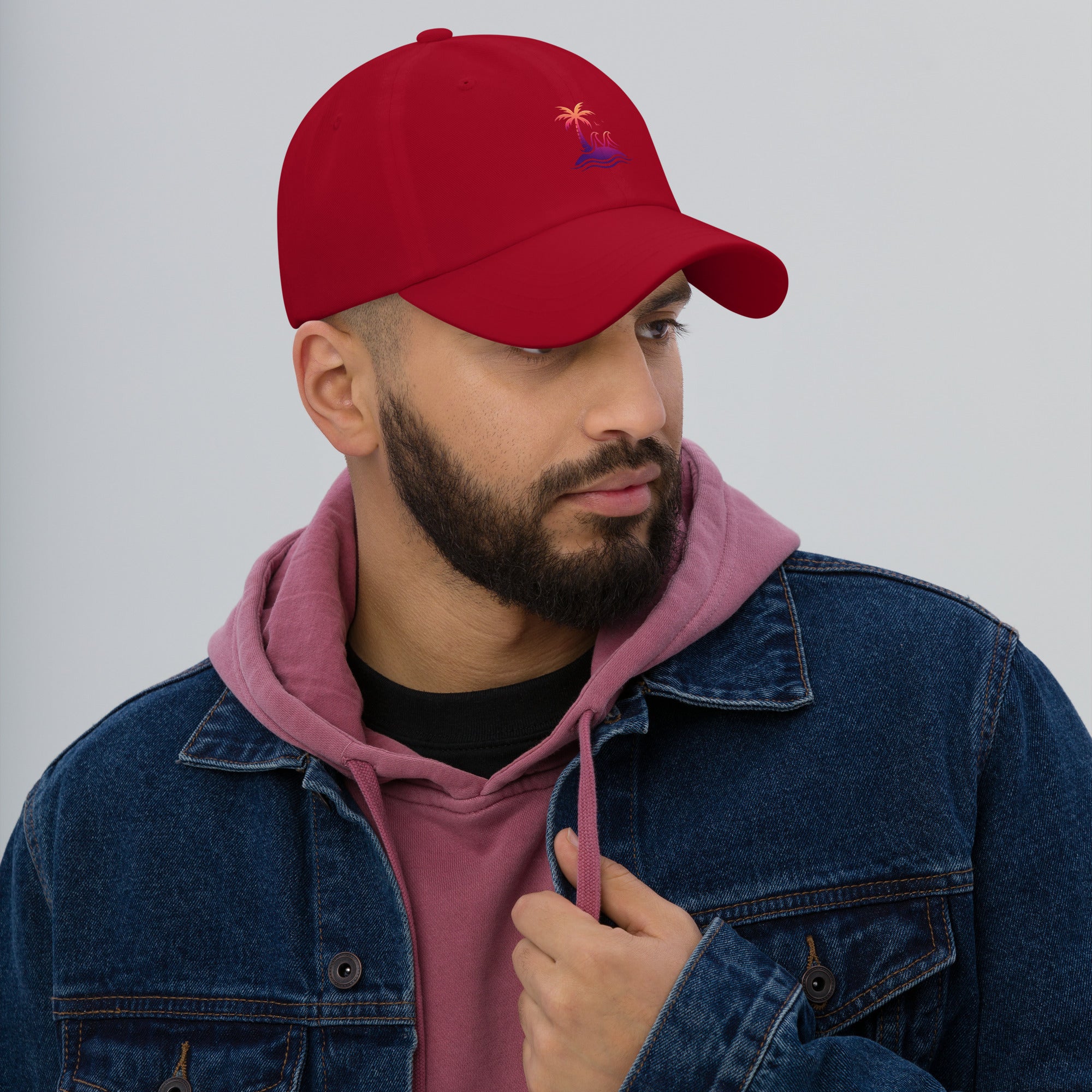 Togethermess gradient logo dad hat official Jeff and Jordan merch