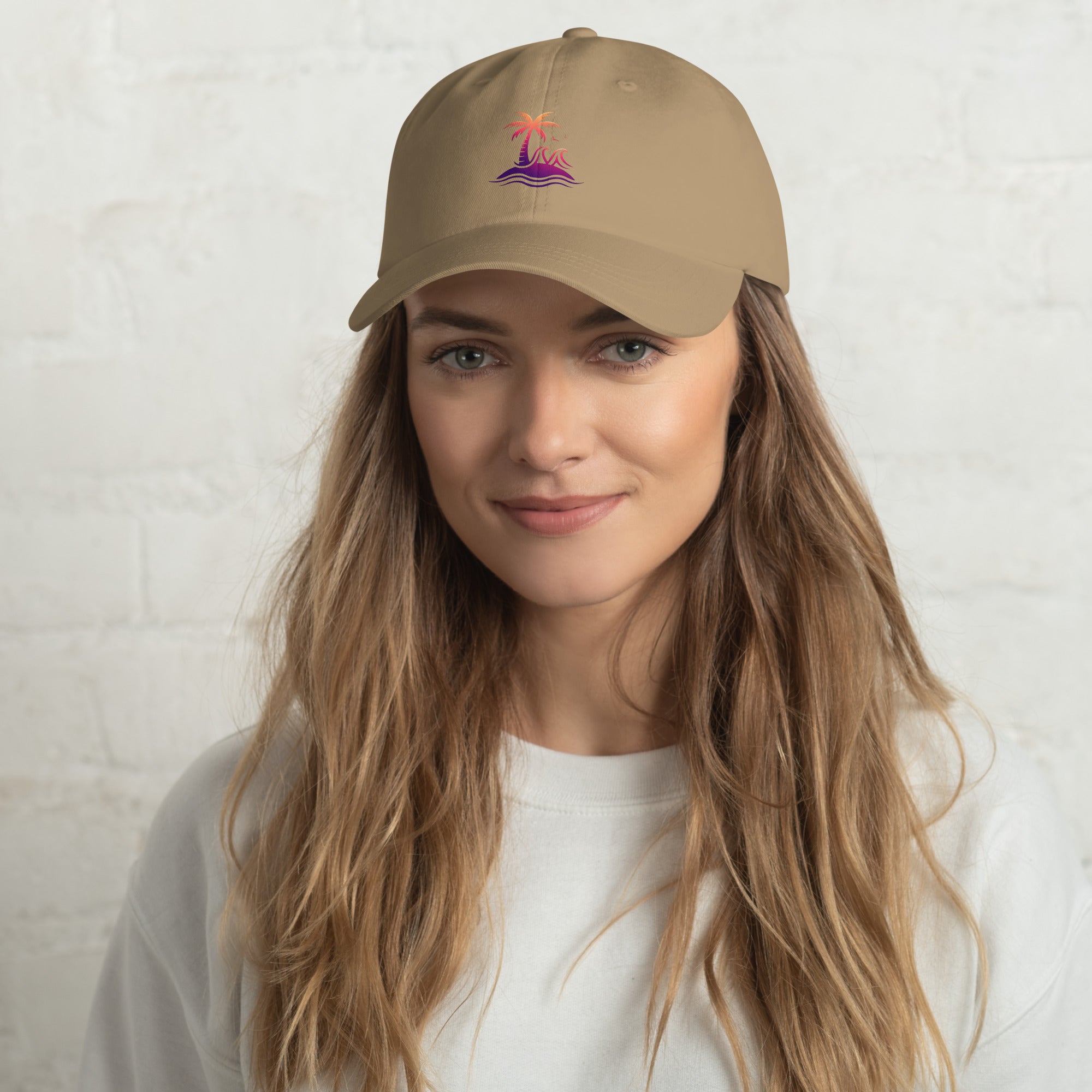 Togethermess gradient logo dad hat official Jeff and Jordan merch