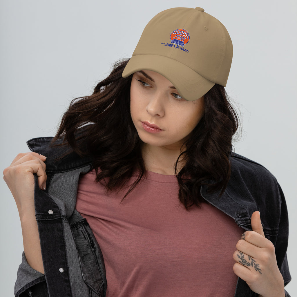 Couch Jury Dad Hat official Jeff and Jordan merch