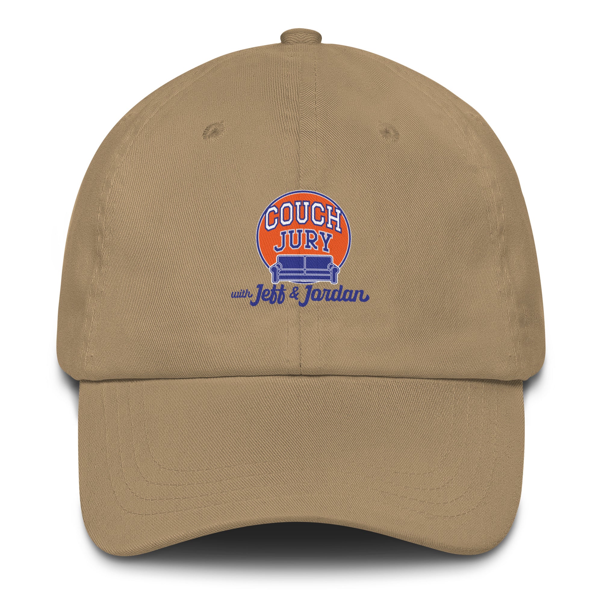 Couch Jury Dad Hat official Jeff and Jordan merch
