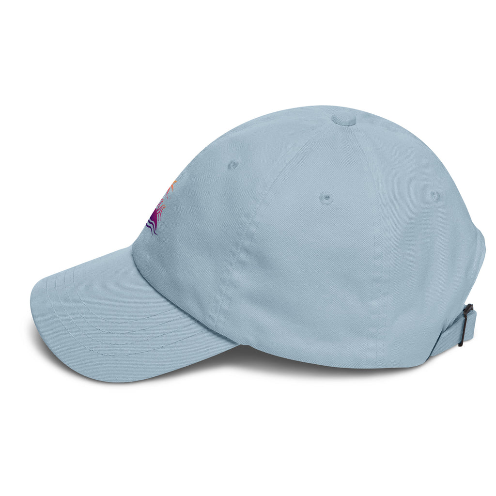 Togethermess gradient logo dad hat official Jeff and Jordan merch