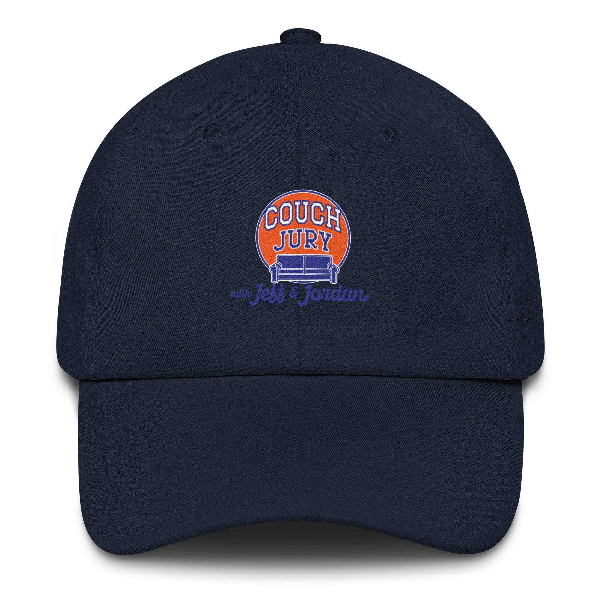 Couch Jury Dad Hat official Jeff and Jordan merch