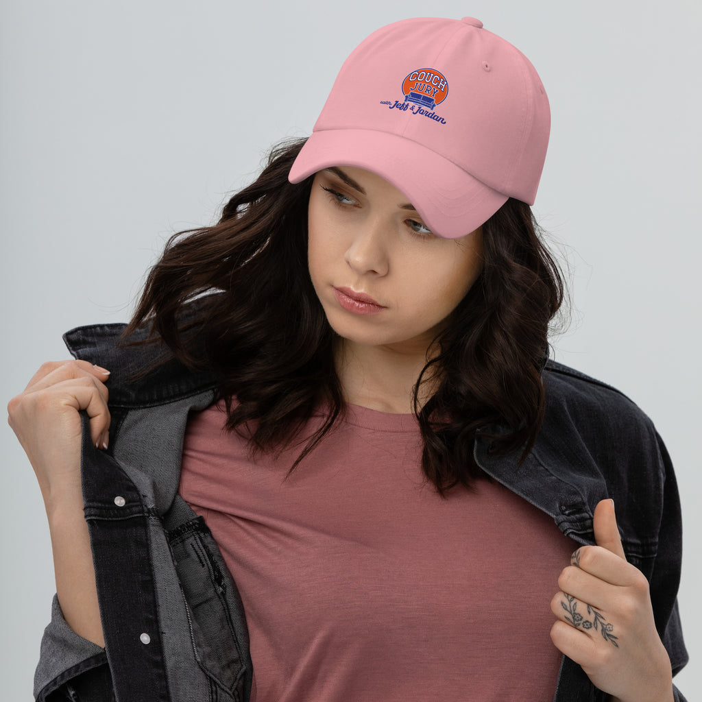 Couch Jury Dad Hat official Jeff and Jordan merch