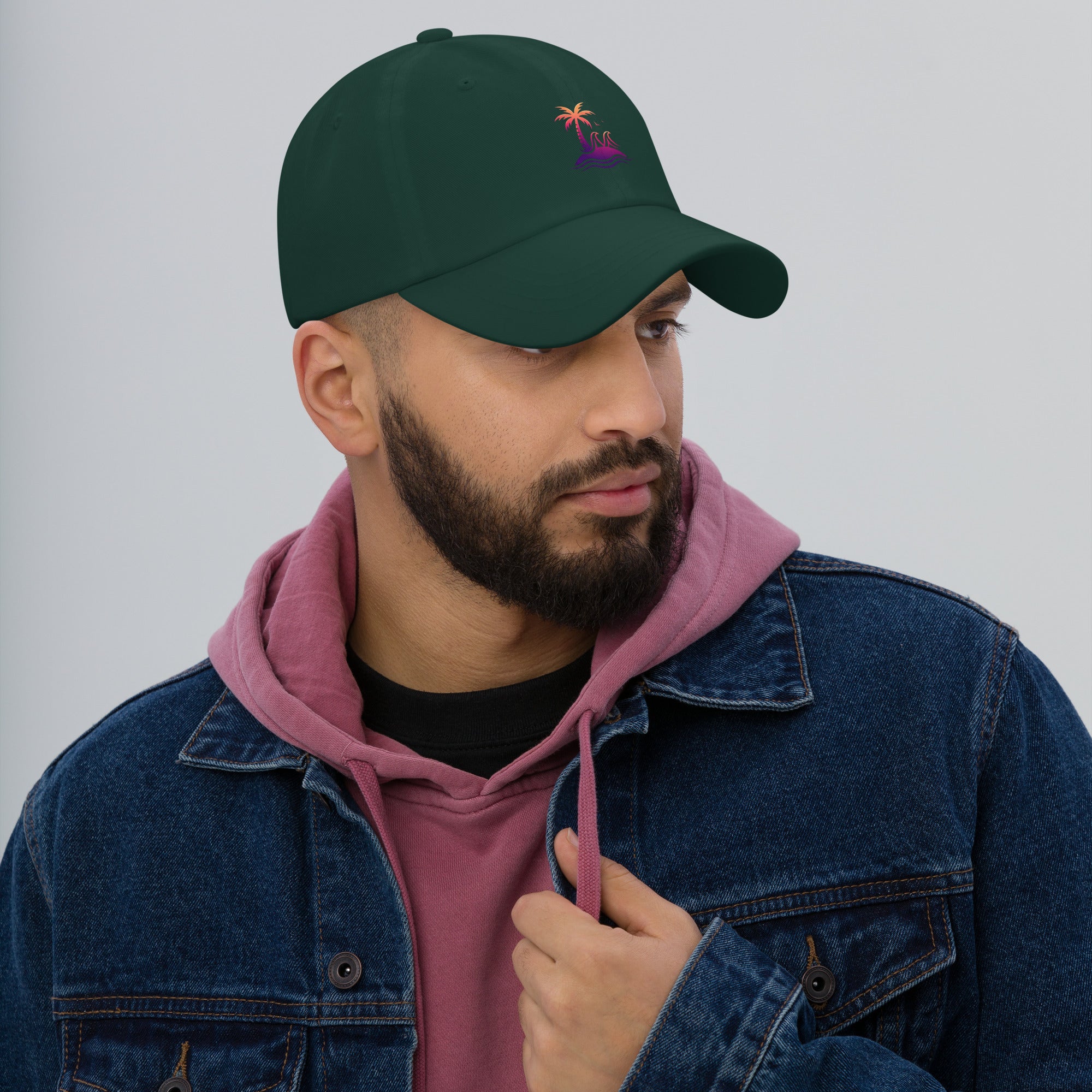 Togethermess gradient logo dad hat official Jeff and Jordan merch