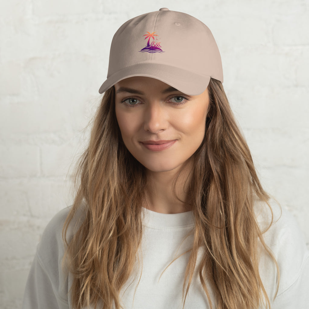 Togethermess gradient logo dad hat official Jeff and Jordan merch