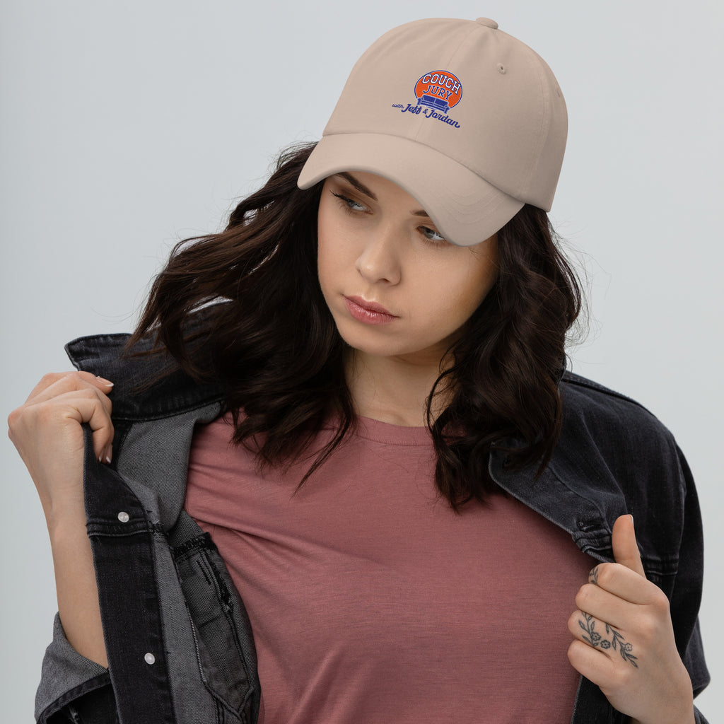 Couch Jury Dad Hat official Jeff and Jordan merch