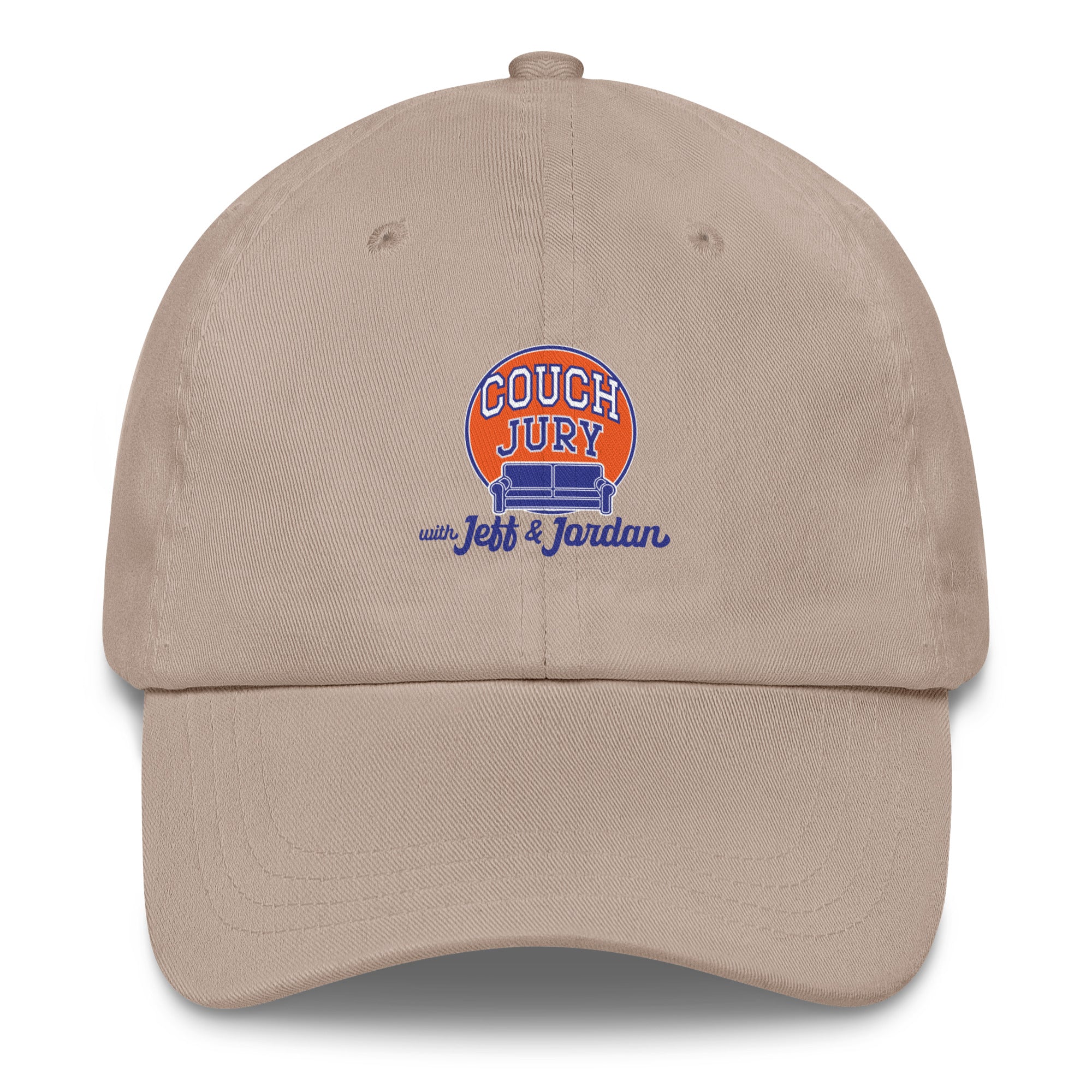 Couch Jury Dad Hat official Jeff and Jordan merch