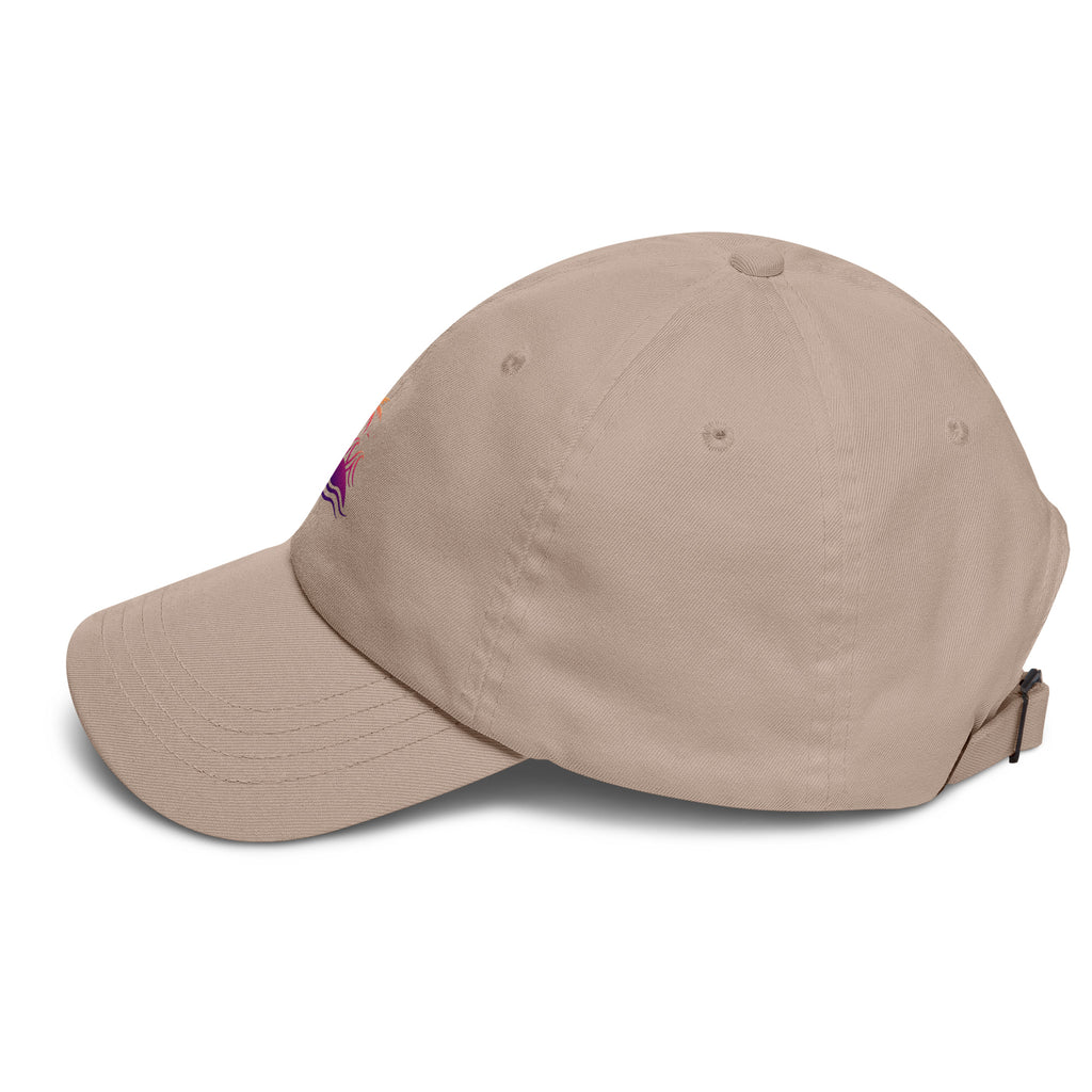 Togethermess gradient logo dad hat official Jeff and Jordan merch