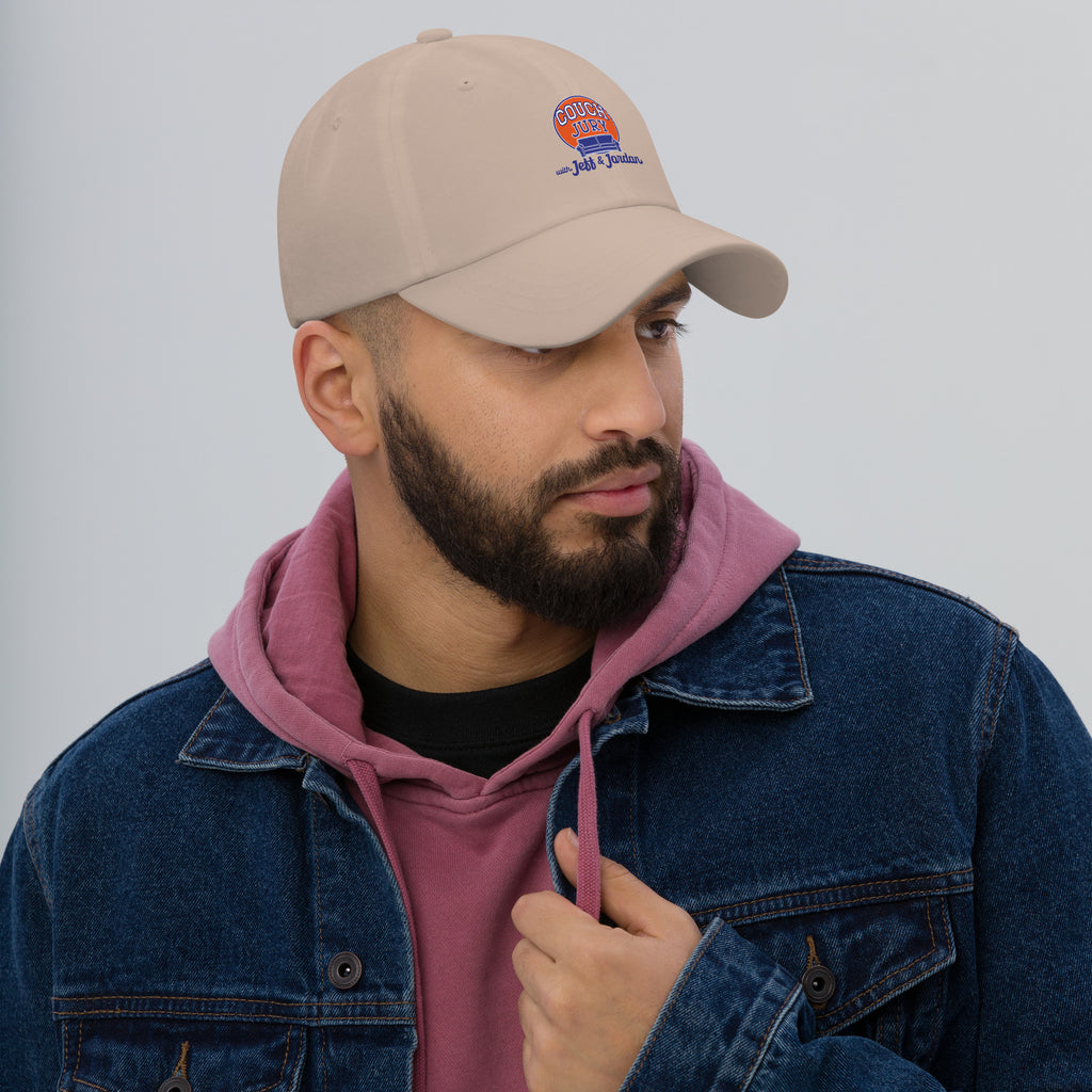 Couch Jury Dad Hat official Jeff and Jordan merch