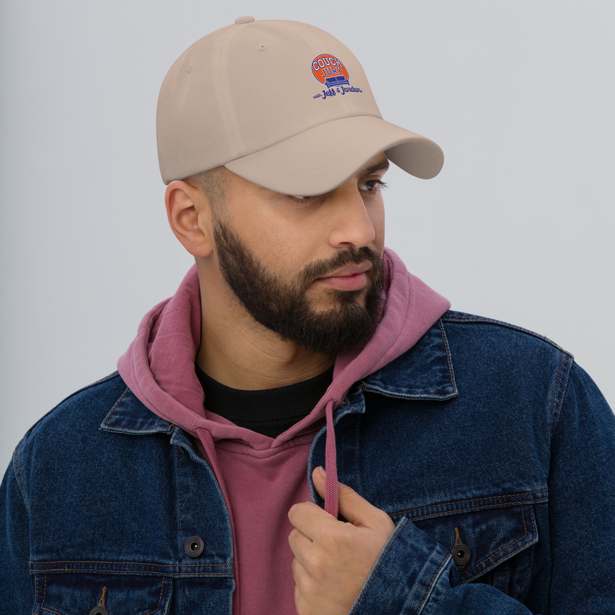 Couch Jury Dad Hat official Jeff and Jordan merch