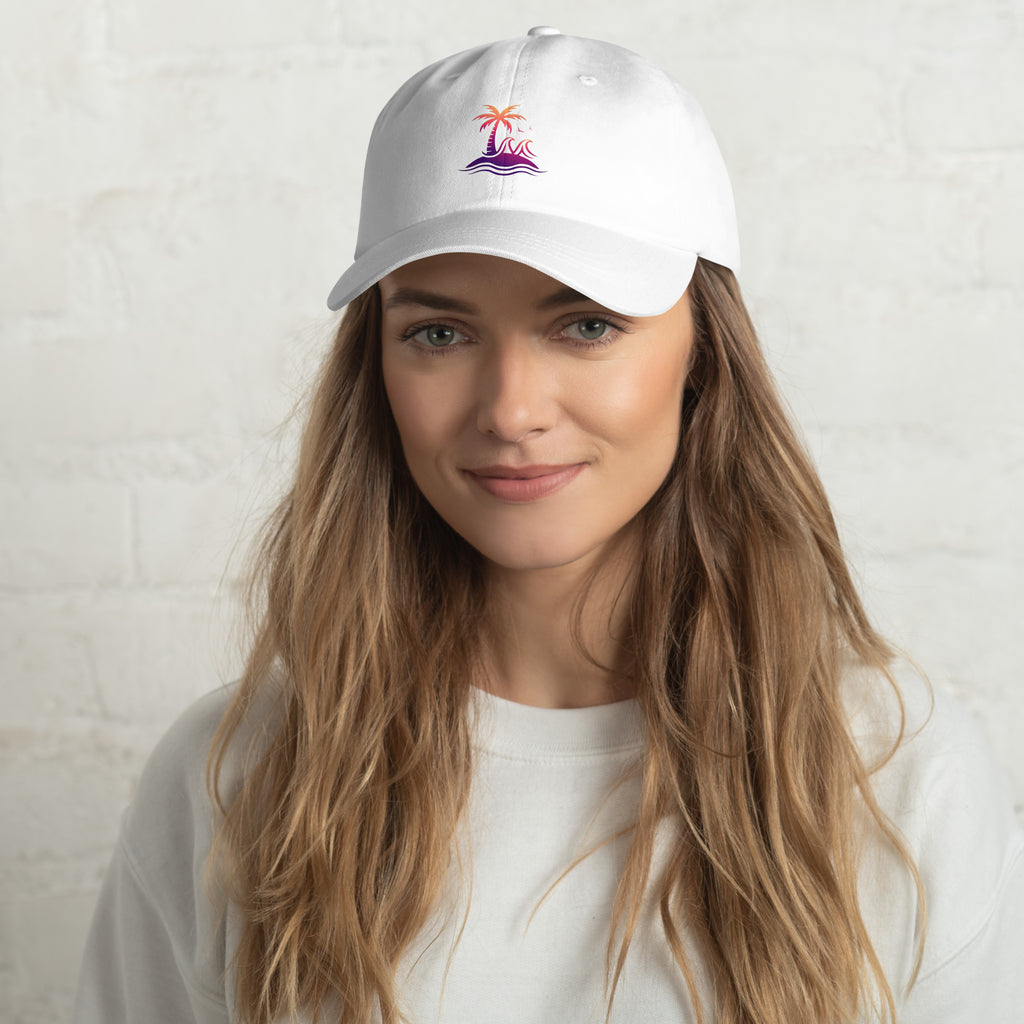 Togethermess gradient logo dad hat official Jeff and Jordan merch