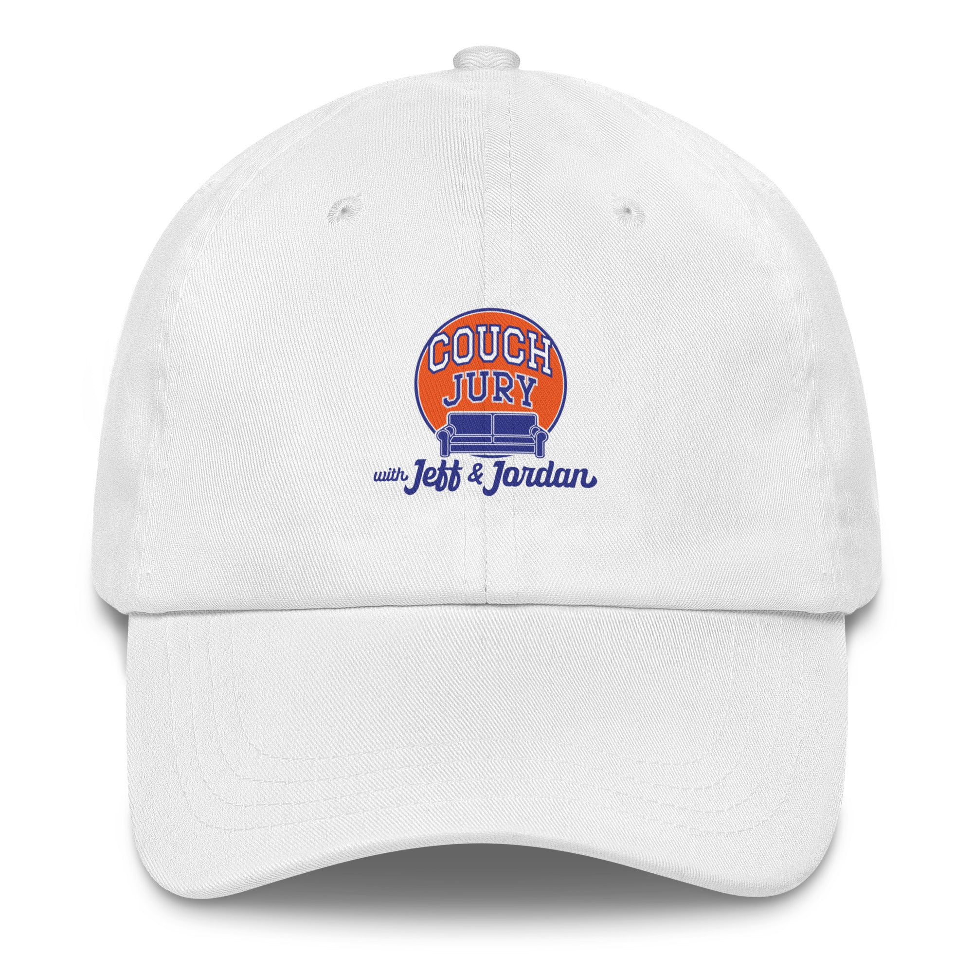 Couch Jury Dad Hat official Jeff and Jordan merch