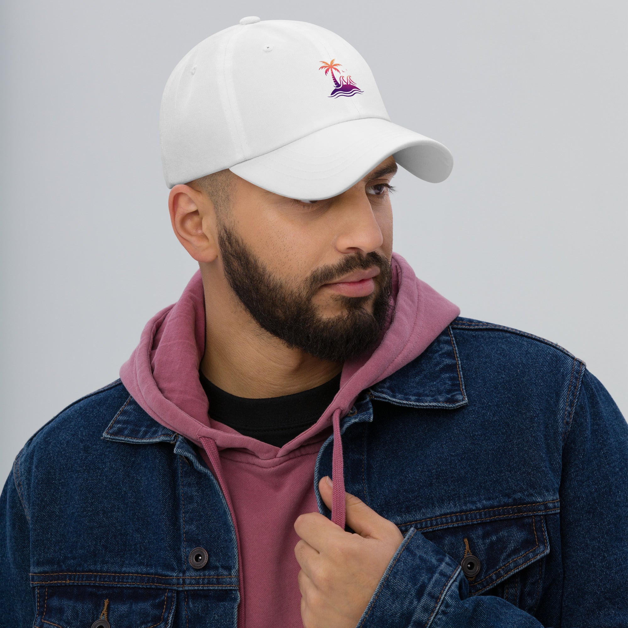 Togethermess gradient logo dad hat official Jeff and Jordan merch