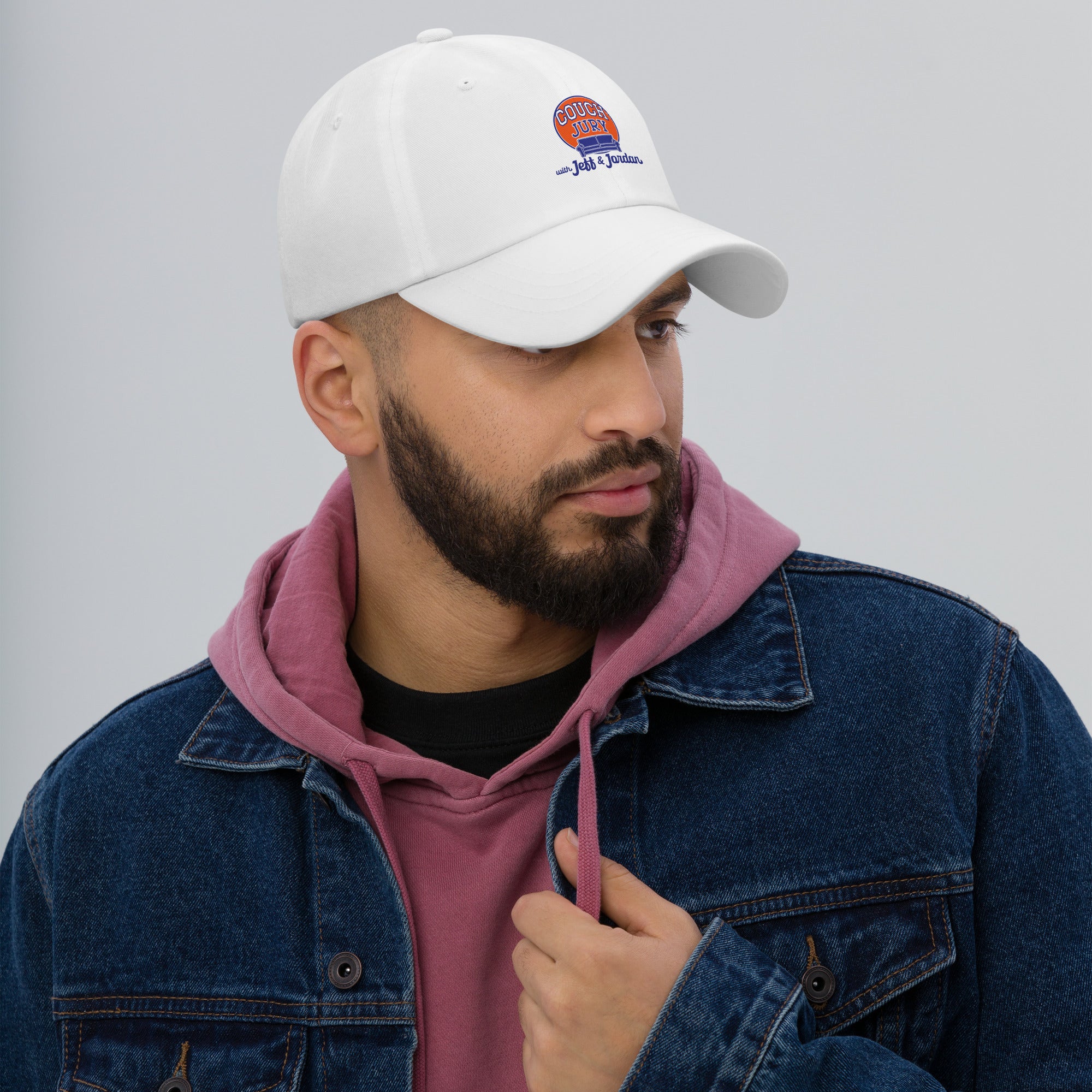 Couch Jury Dad Hat official Jeff and Jordan merch