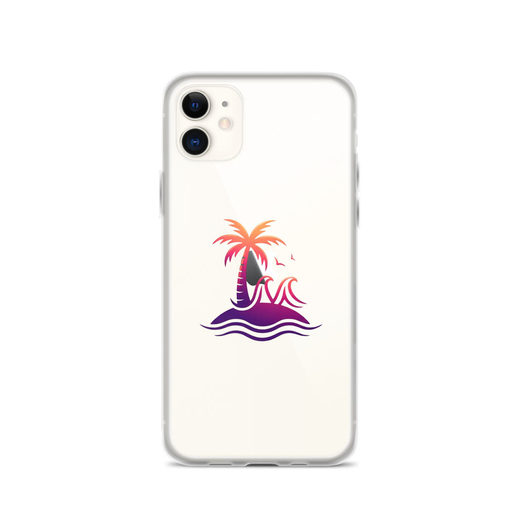 Togethermess Gradient Logo Clear Case for iPhone official Jeff and Jordan merch