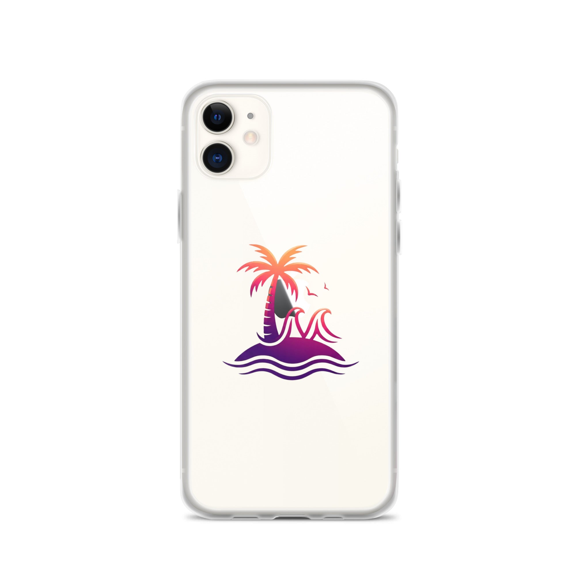 Togethermess Gradient Logo Clear Case for iPhone official Jeff and Jordan merch