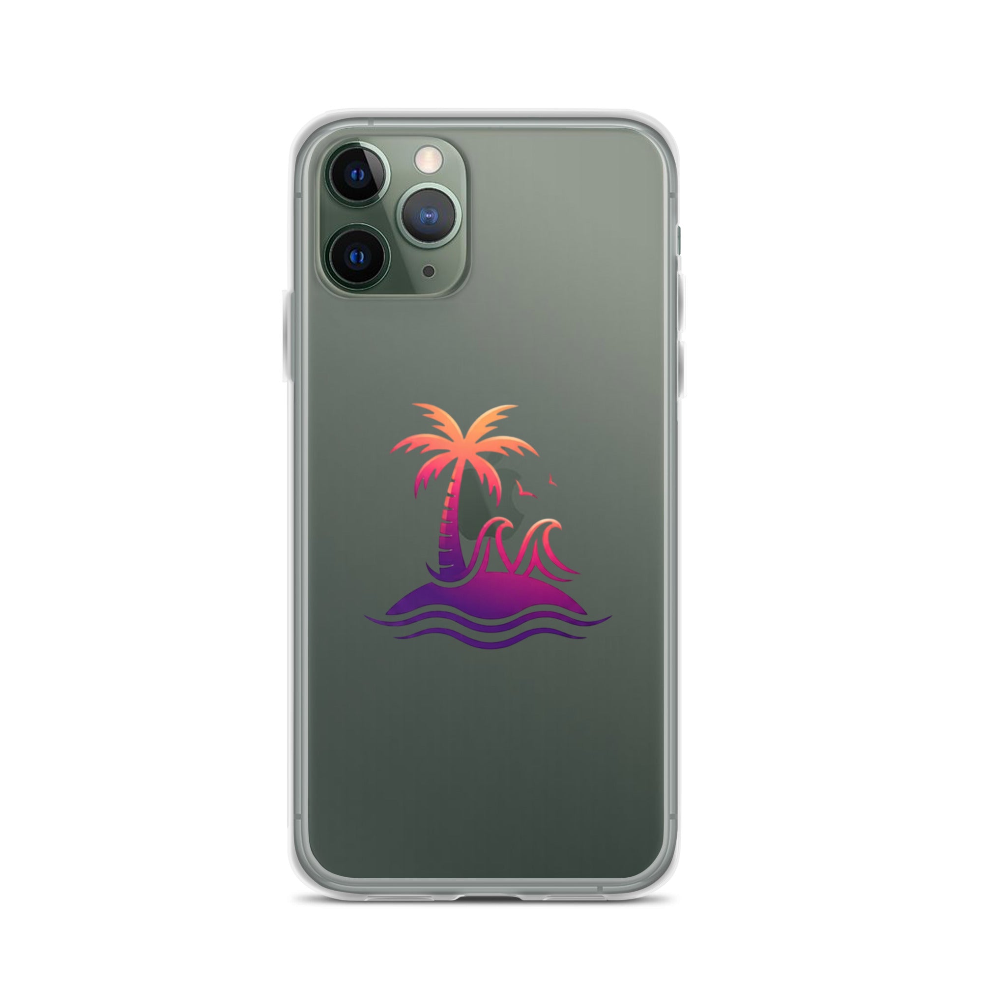Togethermess Gradient Logo Clear Case for iPhone official Jeff and Jordan merch
