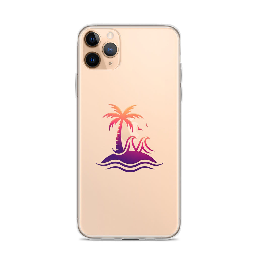 Togethermess Gradient Logo Clear Case for iPhone official Jeff and Jordan merch