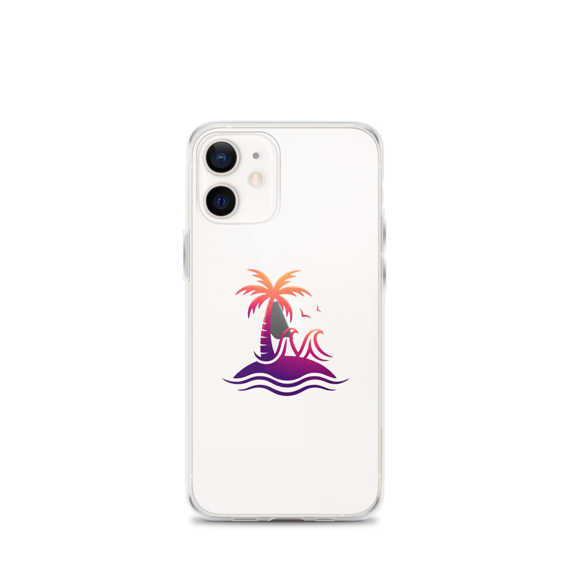 Togethermess Gradient Logo Clear Case for iPhone official Jeff and Jordan merch