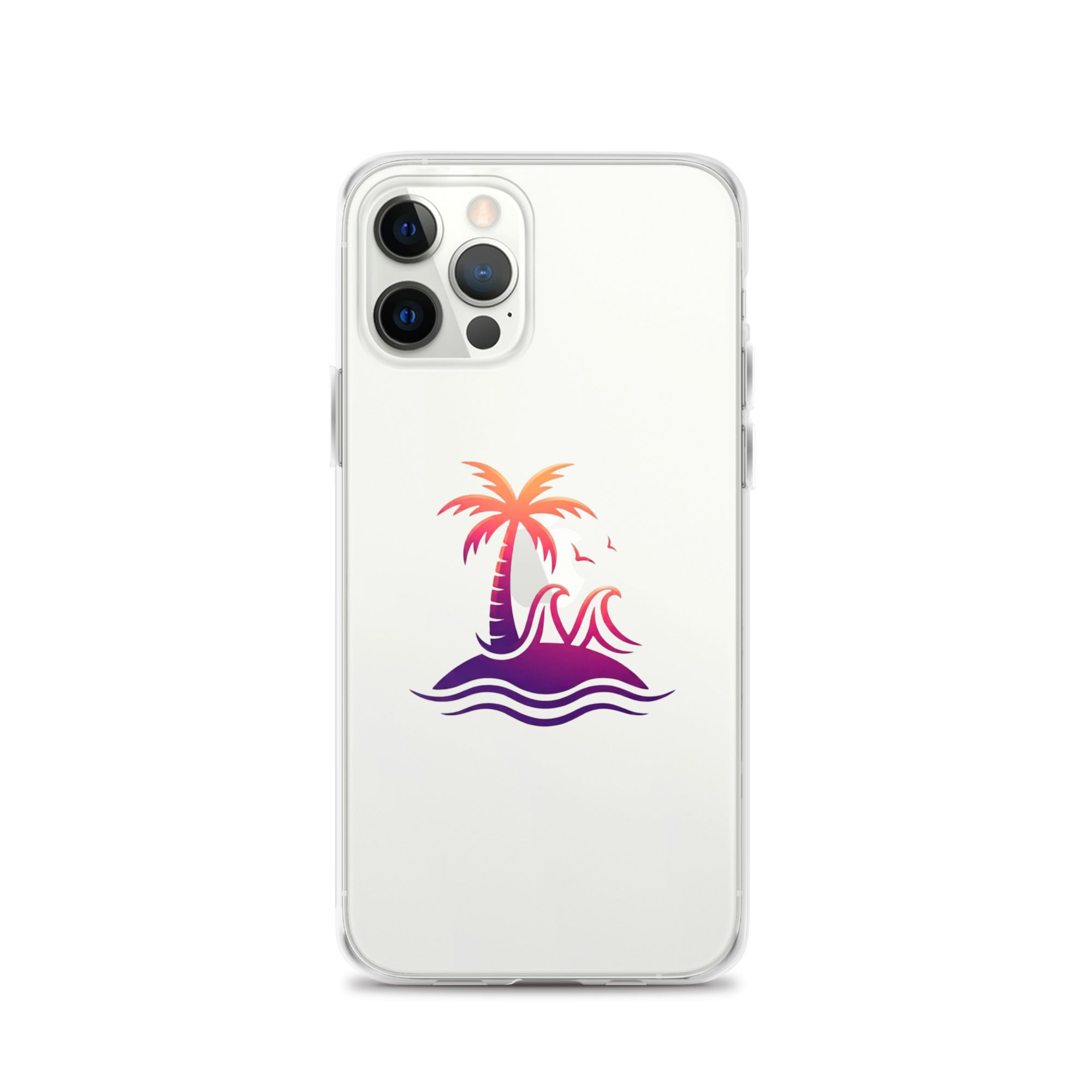 Togethermess Gradient Logo Clear Case for iPhone official Jeff and Jordan merch