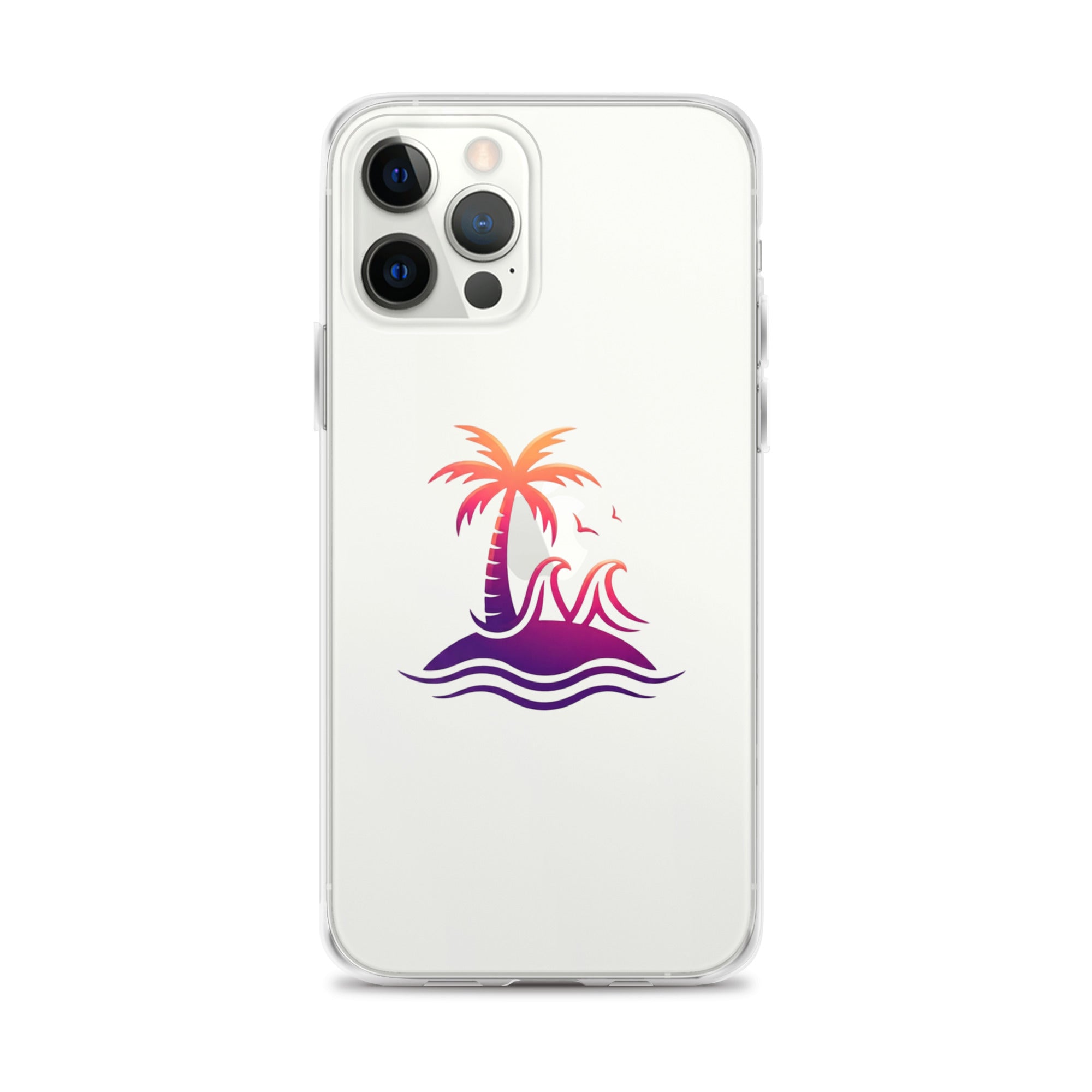 Togethermess Gradient Logo Clear Case for iPhone official Jeff and Jordan merch