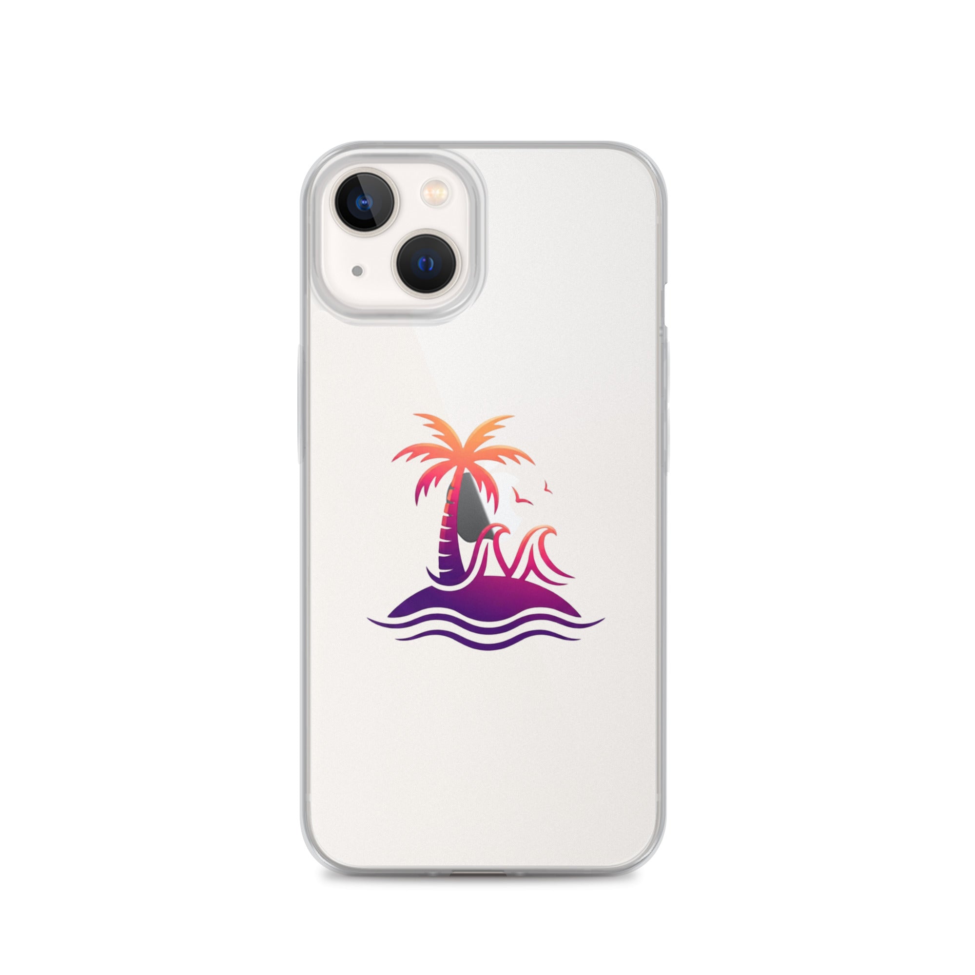 Togethermess Gradient Logo Clear Case for iPhone official Jeff and Jordan merch