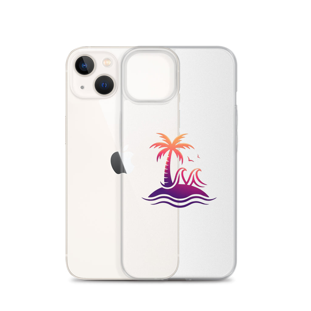 Togethermess Gradient Logo Clear Case for iPhone official Jeff and Jordan merch