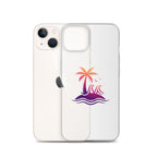 Togethermess Gradient Logo Clear Case for iPhone official Jeff and Jordan merch