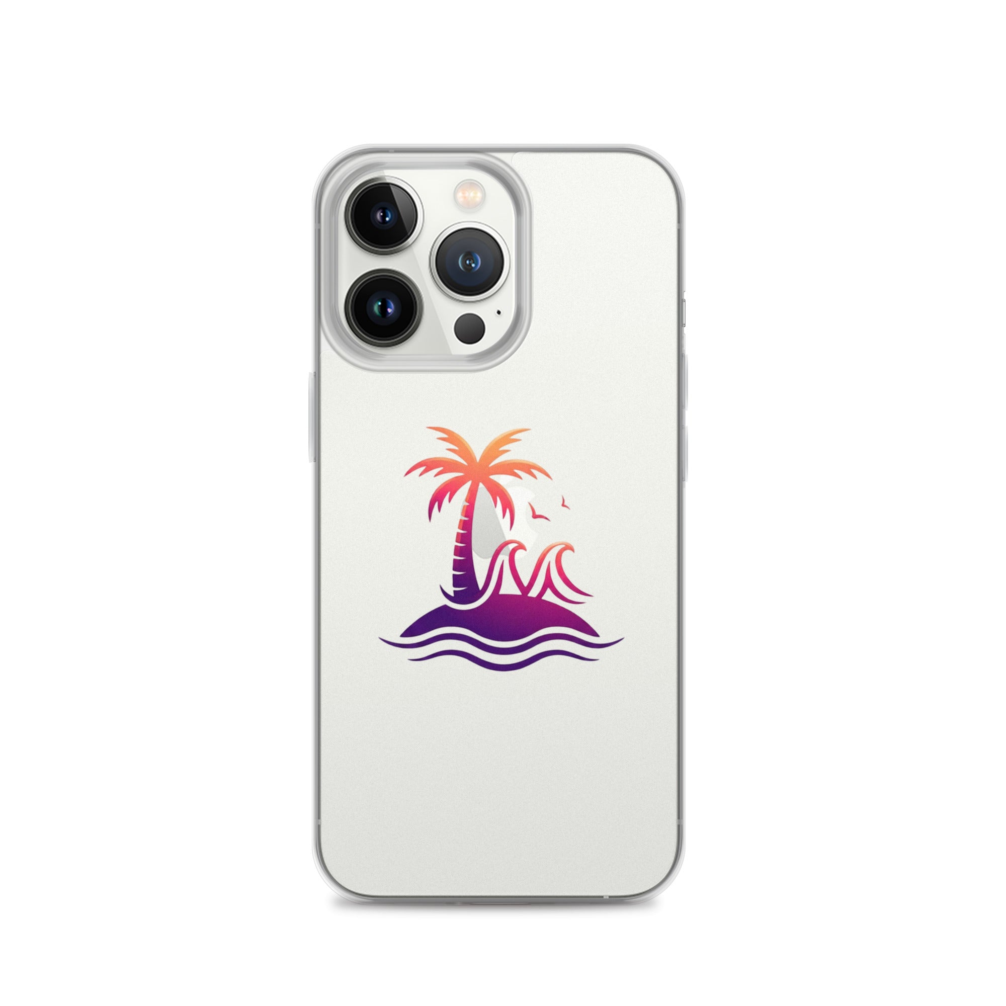 Togethermess Gradient Logo Clear Case for iPhone official Jeff and Jordan merch