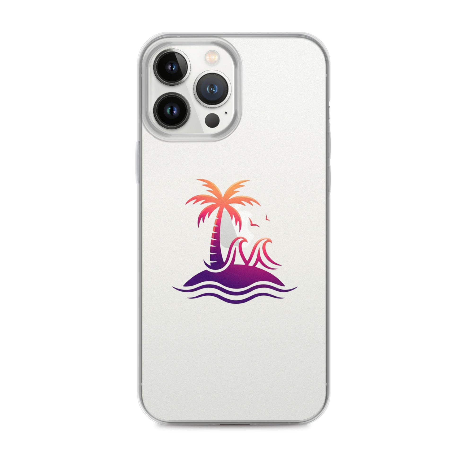 Togethermess Gradient Logo Clear Case for iPhone official Jeff and Jordan merch