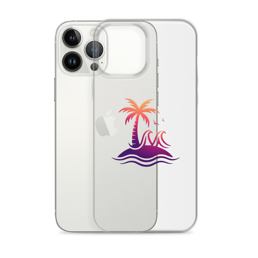 Togethermess Gradient Logo Clear Case for iPhone official Jeff and Jordan merch