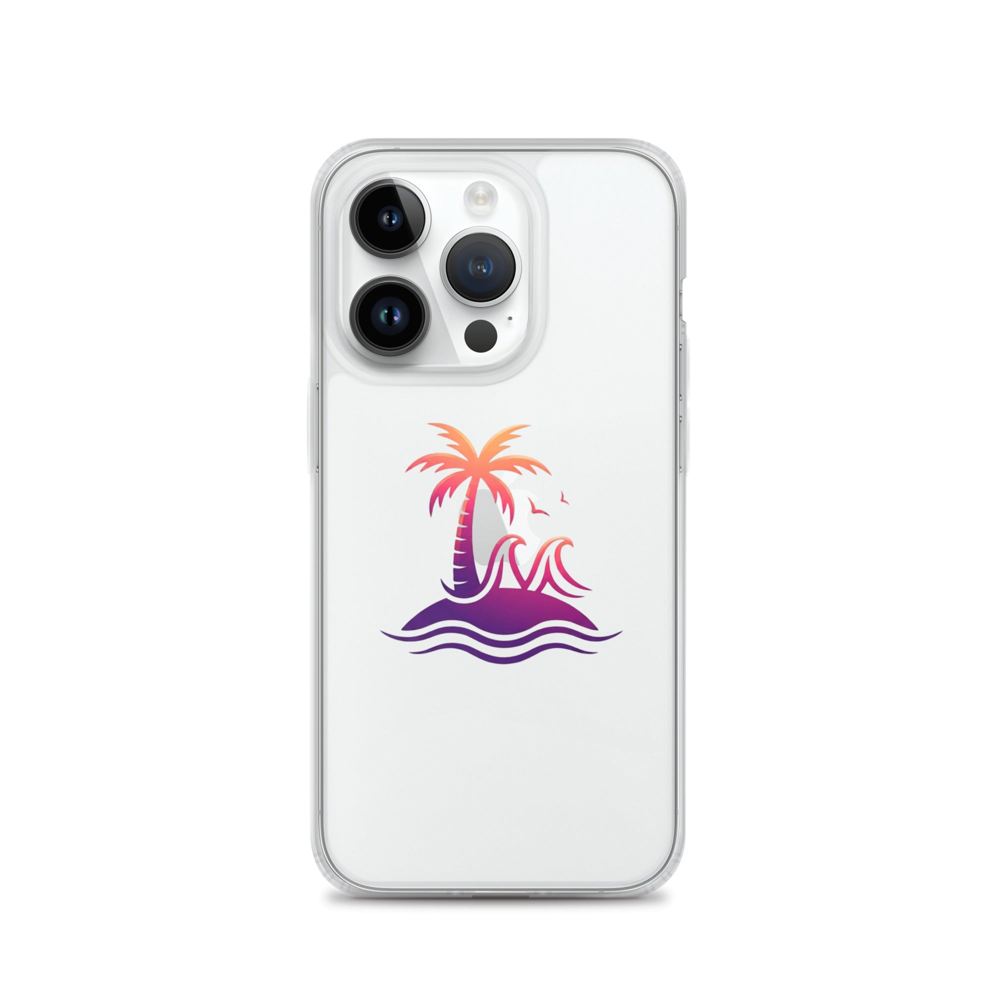 Togethermess Gradient Logo Clear Case for iPhone official Jeff and Jordan merch