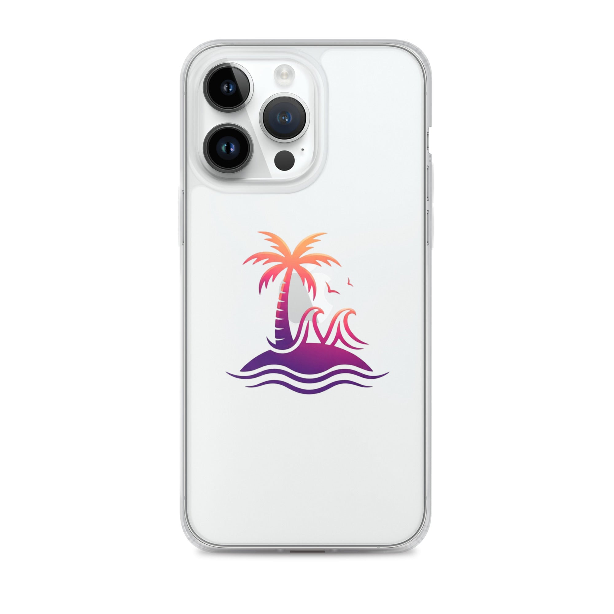 Togethermess Gradient Logo Clear Case for iPhone official Jeff and Jordan merch