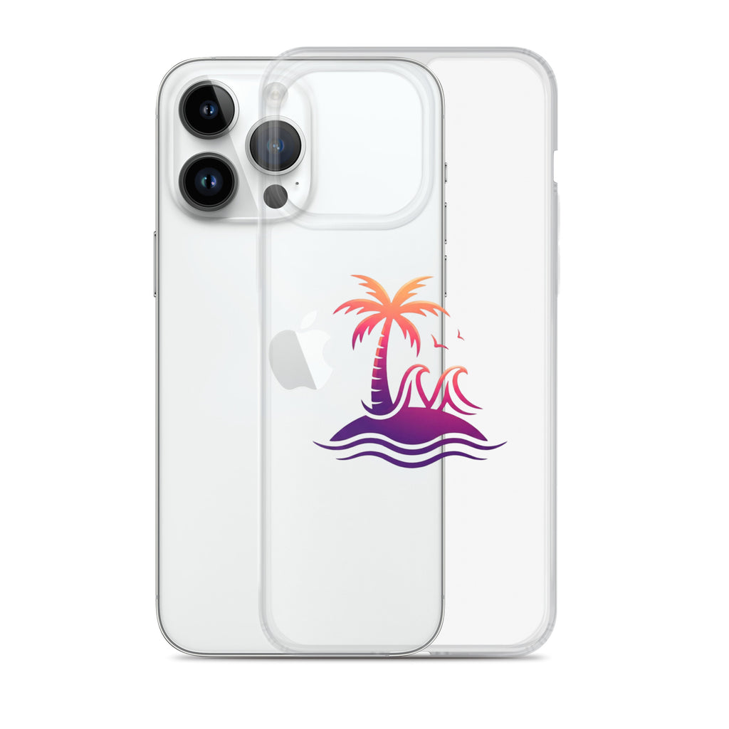 Togethermess Gradient Logo Clear Case for iPhone official Jeff and Jordan merch