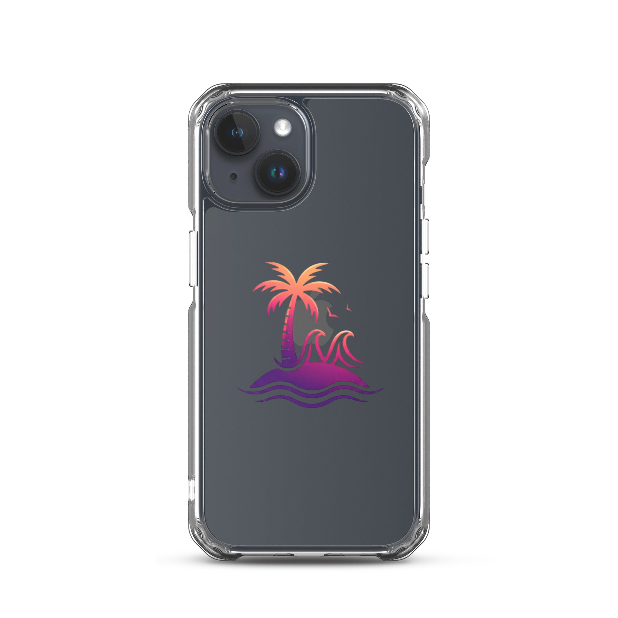 Togethermess Gradient Logo Clear Case for iPhone official Jeff and Jordan merch