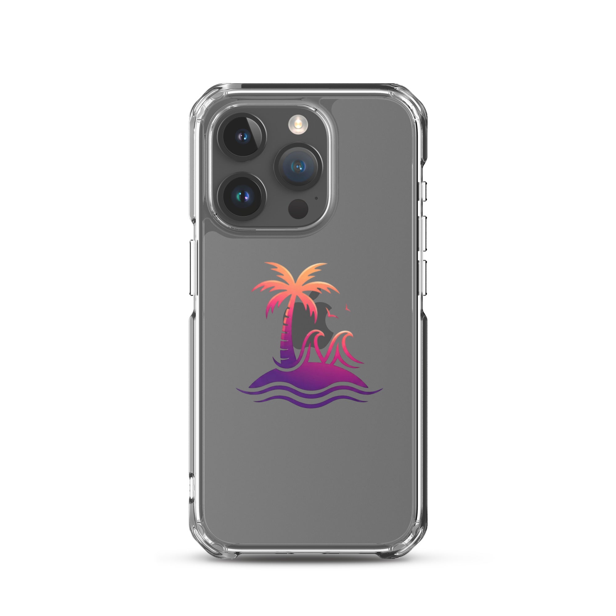 Togethermess Gradient Logo Clear Case for iPhone official Jeff and Jordan merch