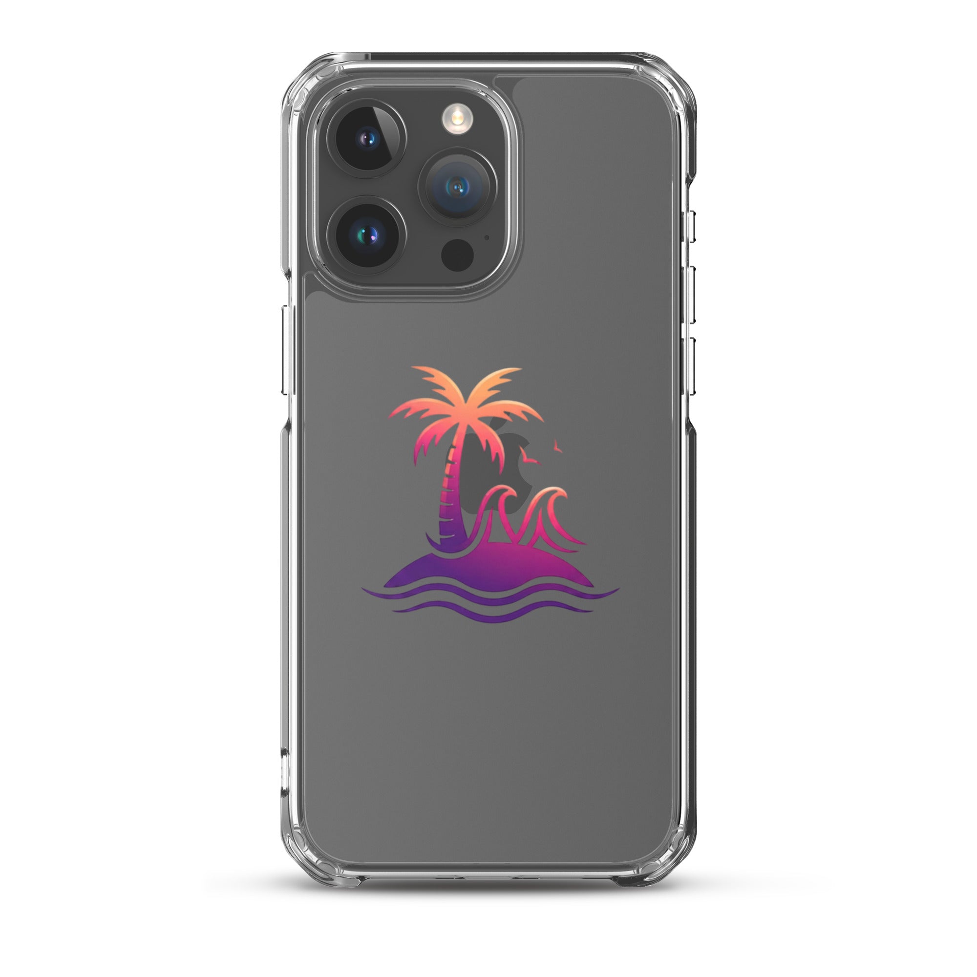 Togethermess Gradient Logo Clear Case for iPhone official Jeff and Jordan merch