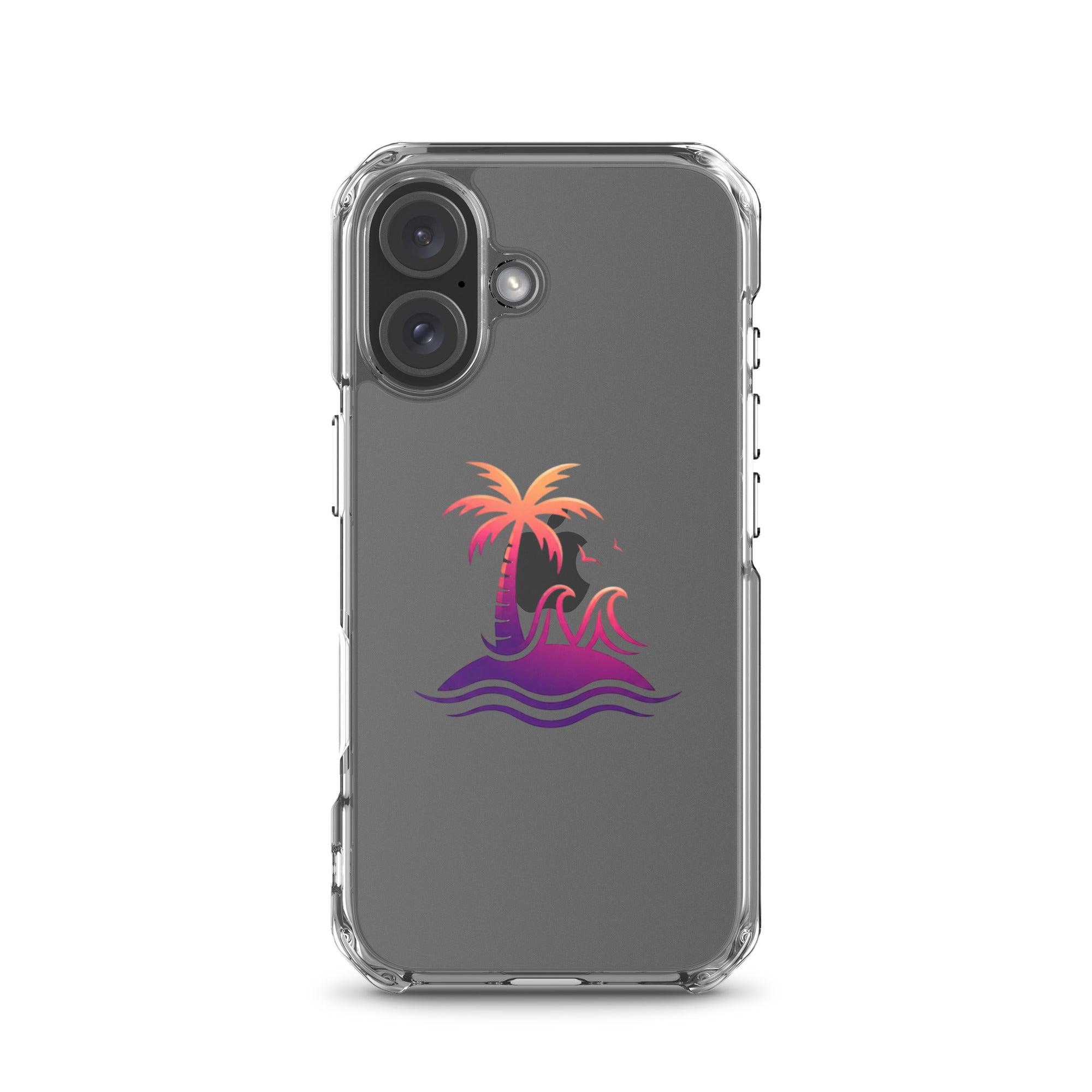 Togethermess Gradient Logo Clear Case for iPhone official Jeff and Jordan merch