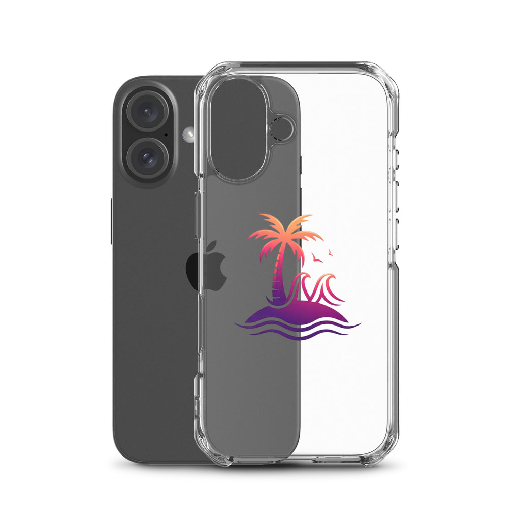 Togethermess Gradient Logo Clear Case for iPhone official Jeff and Jordan merch
