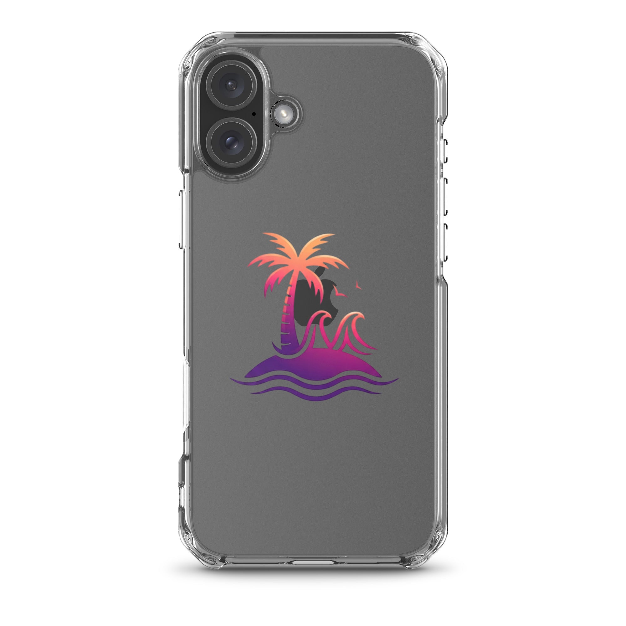 Togethermess Gradient Logo Clear Case for iPhone official Jeff and Jordan merch