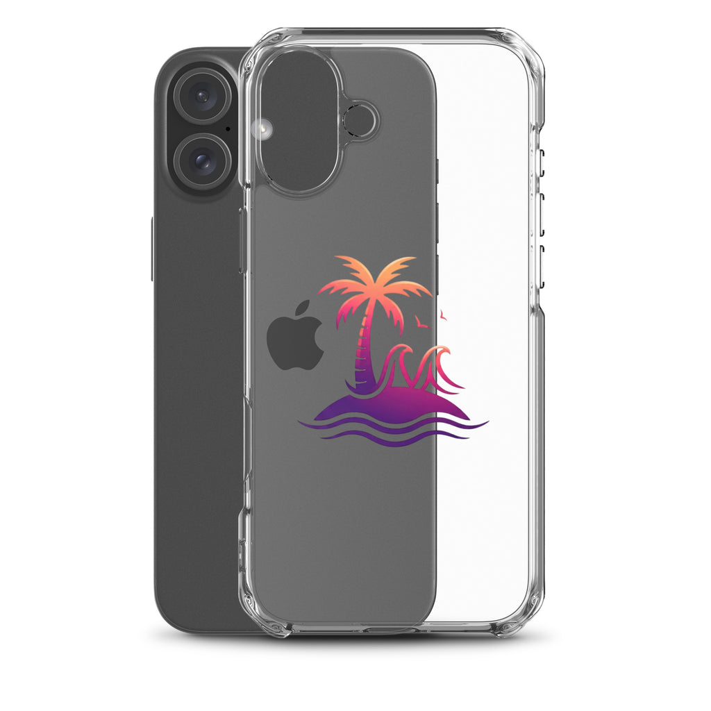 Togethermess Gradient Logo Clear Case for iPhone official Jeff and Jordan merch