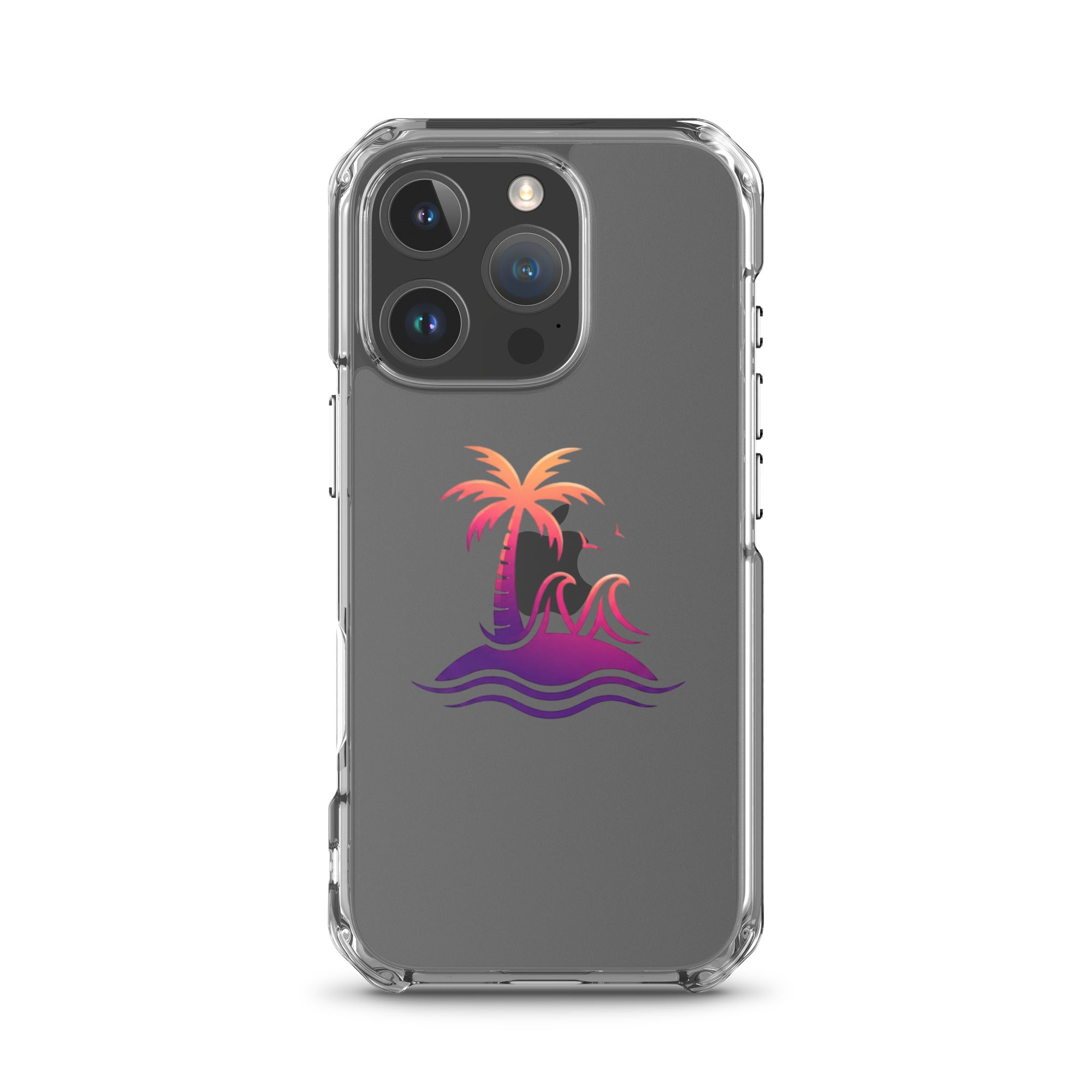 Togethermess Gradient Logo Clear Case for iPhone official Jeff and Jordan merch