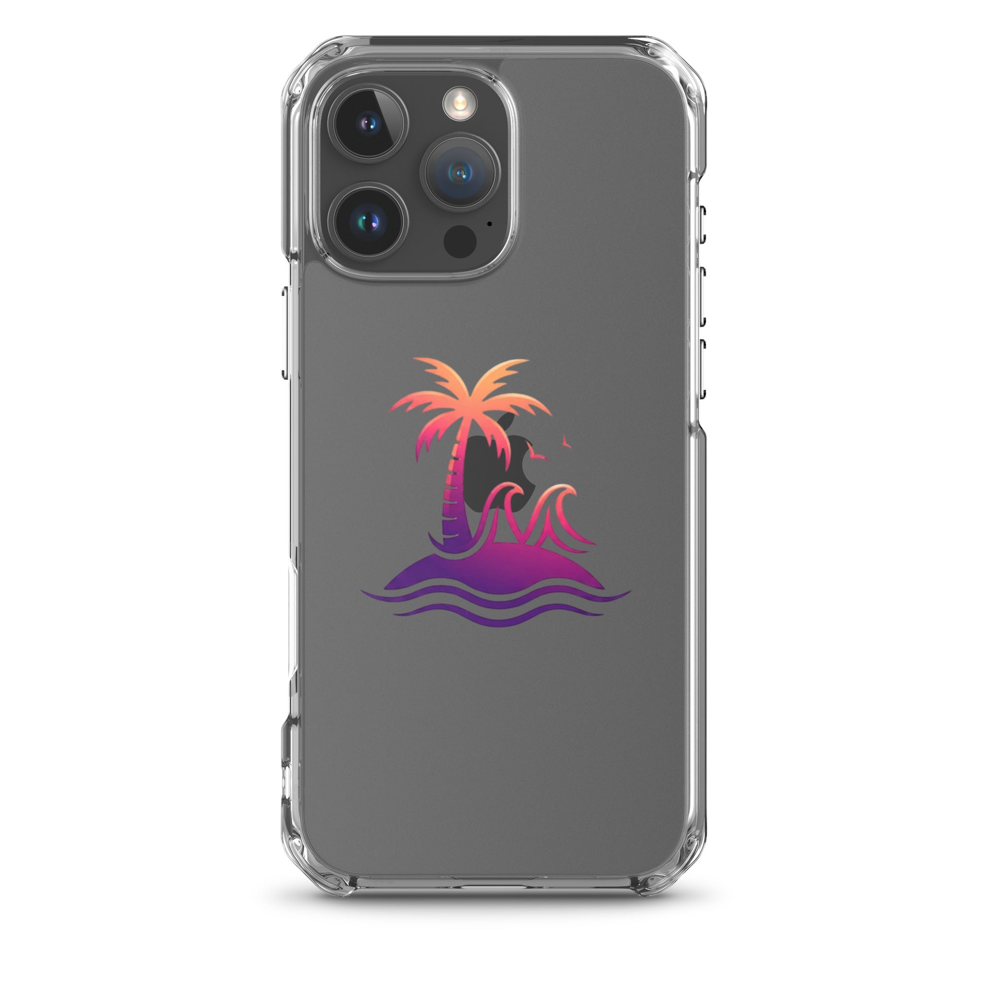 Togethermess Gradient Logo Clear Case for iPhone official Jeff and Jordan merch
